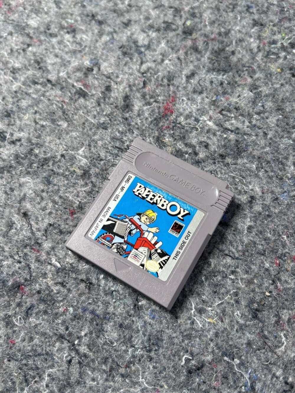 Paperboy (Nintendo Gameboy, 1990) TESTED Authentic Works